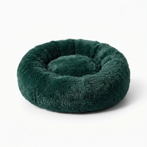 Legowisko dla Psa - Pluszowa Chmurka Butelkowa Zieleń