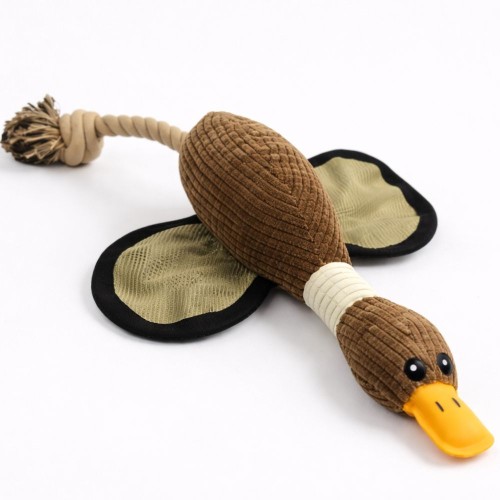 Zabawka dla psa pluszowa KACZKA