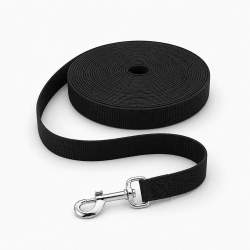 Smycz Dla Psa treningowa ACTIVE Walk Czarna 10m