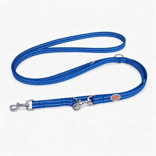 Smycz Dla Psa FLEX Walk Blue 240 cm