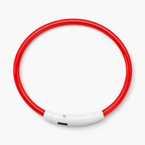 Obroża świecąca dla Psa LED Red