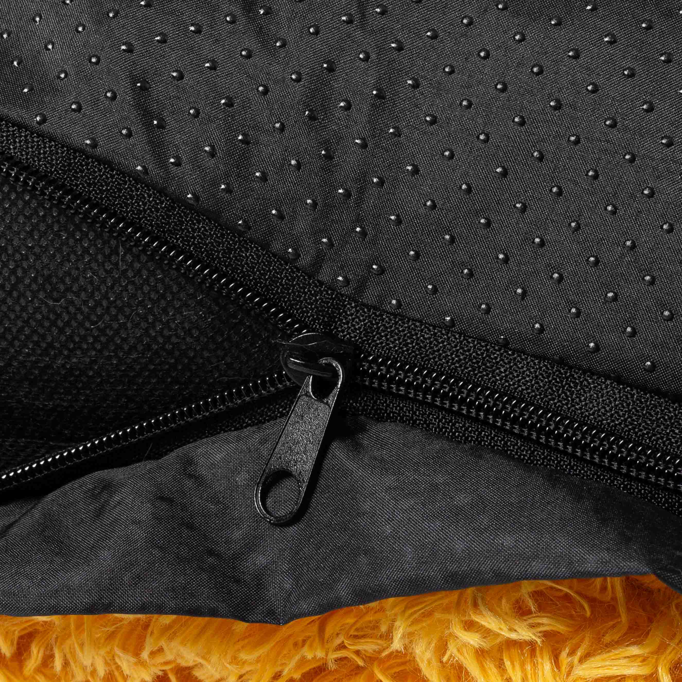 Legowisko dla psa ze zdejmowanym pokrowcem w kolorze białym kremowym