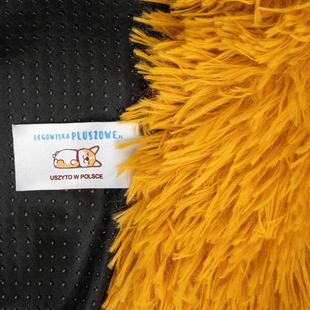 poducha dla psa miodowa miękkie legowisko domowe dla dużego psa